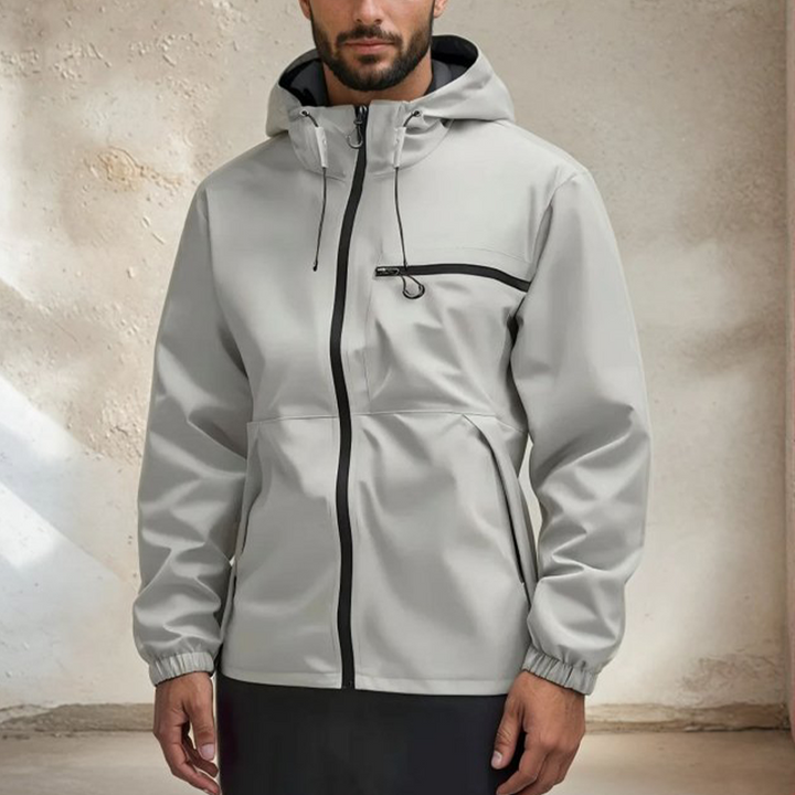 Veste de sport outdoor unie pour homme