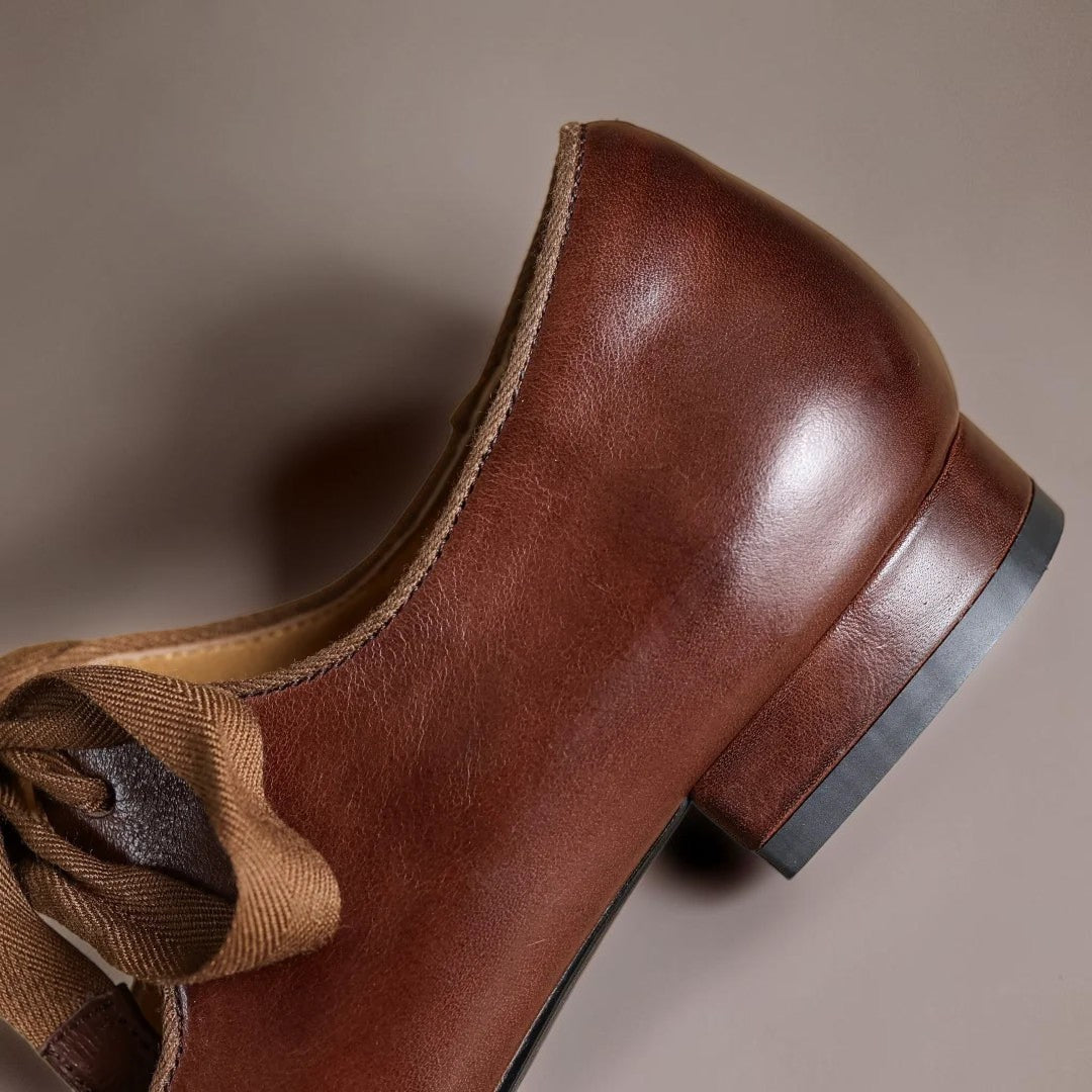 Alix | Ballerines souples en cuir avec nœud